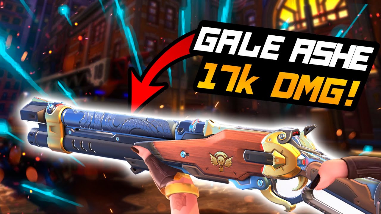 GALE #1 ASHE IN THE WORLD! [ OVERWATCH 2 SEASON 2 TOP 500 ]