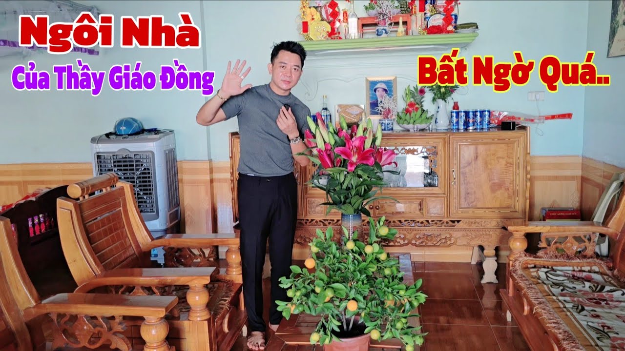 Lần đầu thầy giáo đồng tiết lộ ngôi nhà của mình khiến ai cũng bất ngờ có phải là biệt thự tiền tỷ