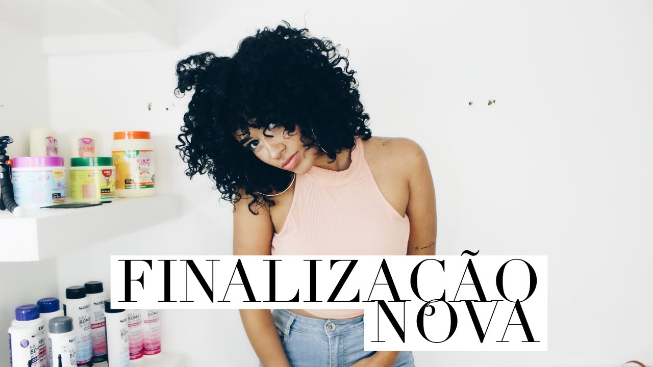 Finalização cabelo cacheado | Dayellen Pâmela
