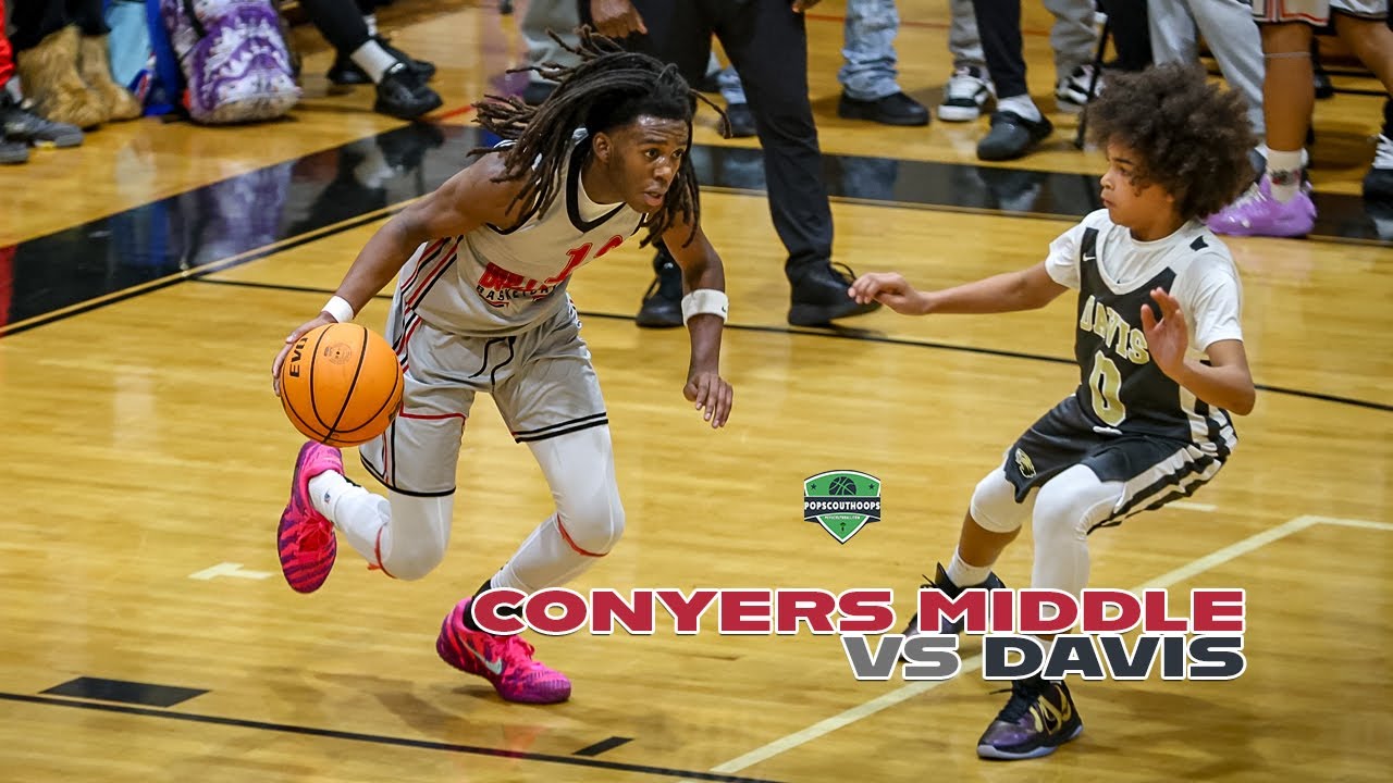 MIDDLE SCHOOL HOOPS | CONYERS MIDDLE VS. DAVIS