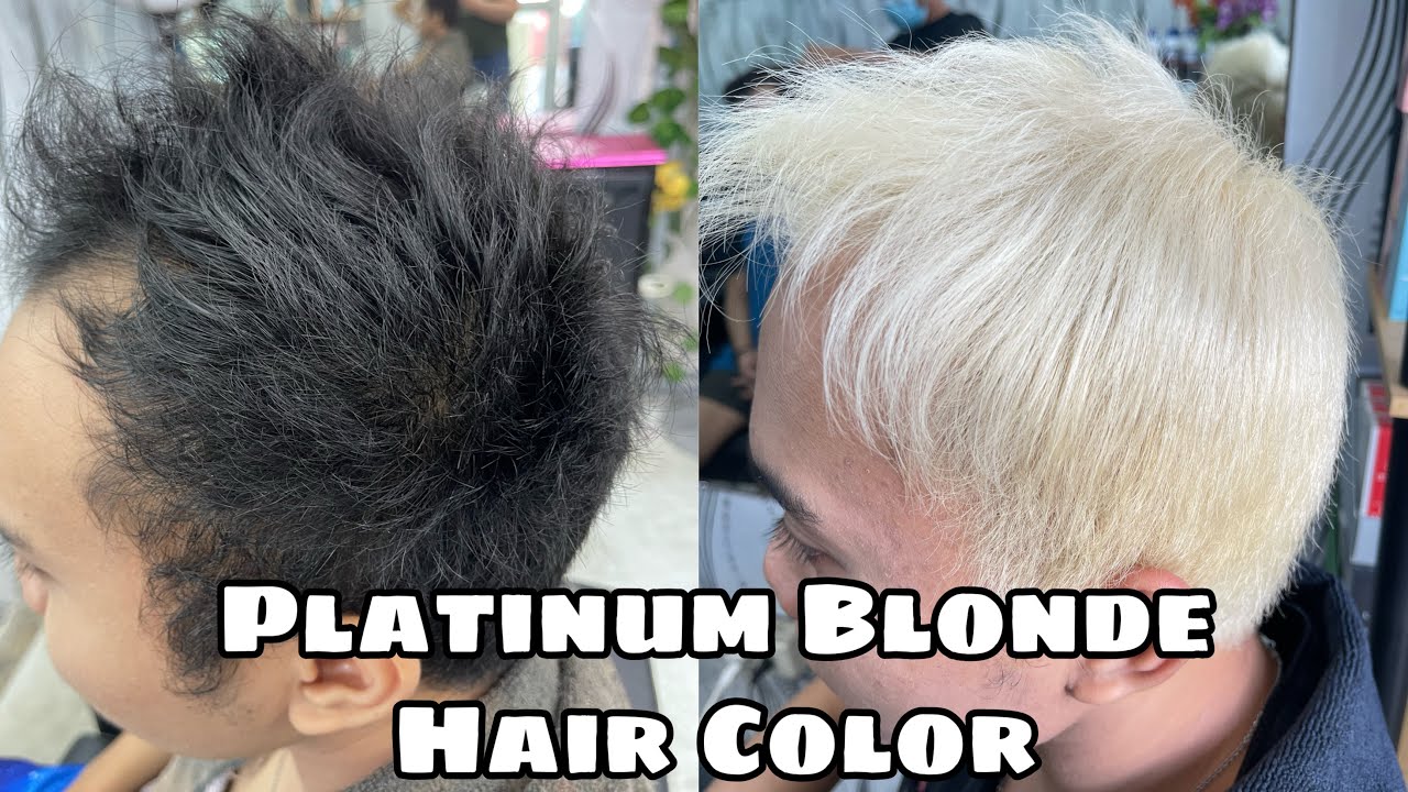 Hair Bleaching Tutorial | Platinum Blonde Hair Color | Chading
