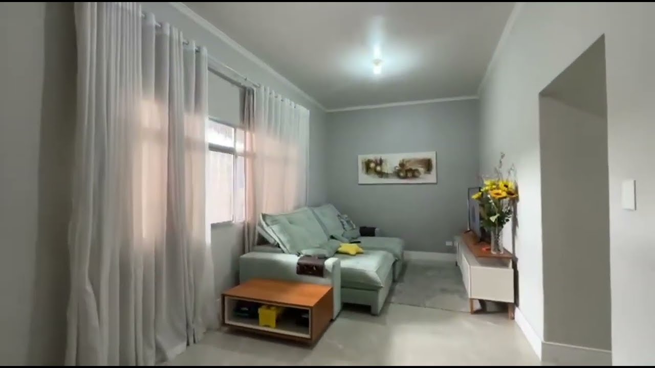 Casa isolada 3 dormitórios sendo 1 suite, Vila Antartica Praia Grande SP. 680 Mil Cód7462
