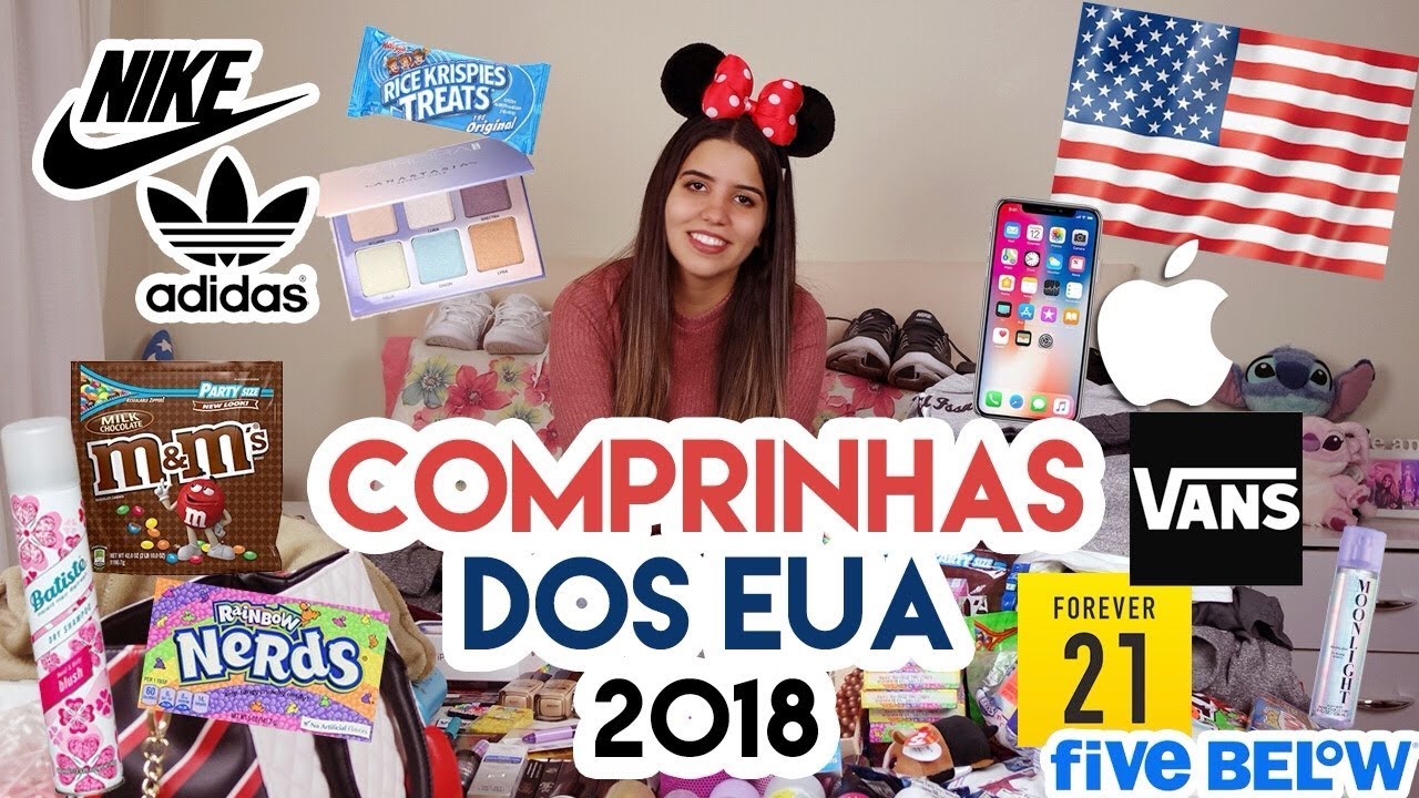 COMPRINHAS DOS EUA 2018 | Camilla Scalise