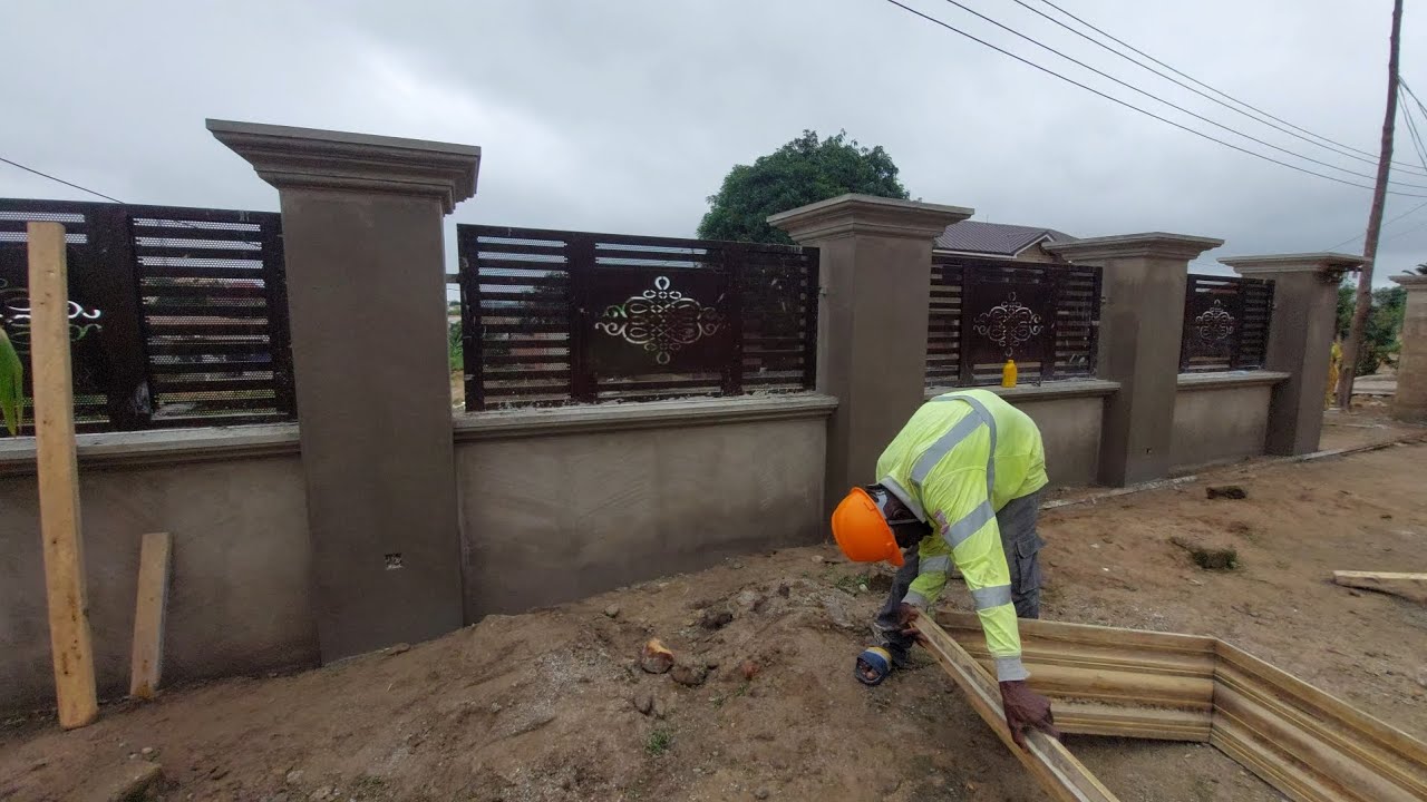 He does the best masonry work in Kumasi, Building in Ghana 🇬🇭
