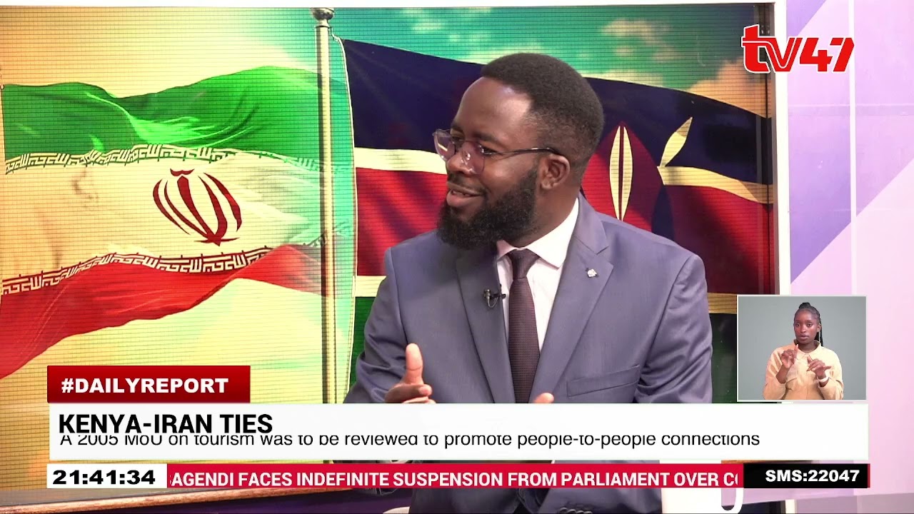 Ambassador Gholampour to Kenyans as Trump orders 25% tariffs for countries trading with Iran