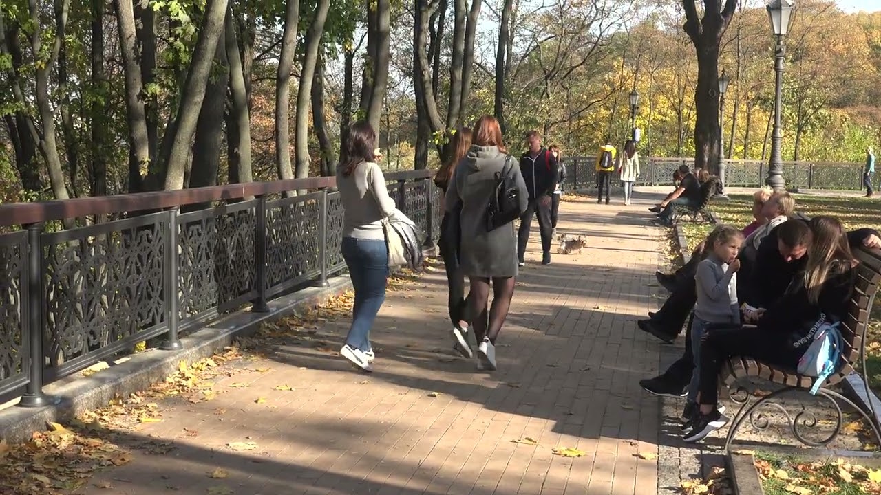 Скляний міст та Володимирська гірка. Осінь 2019 року