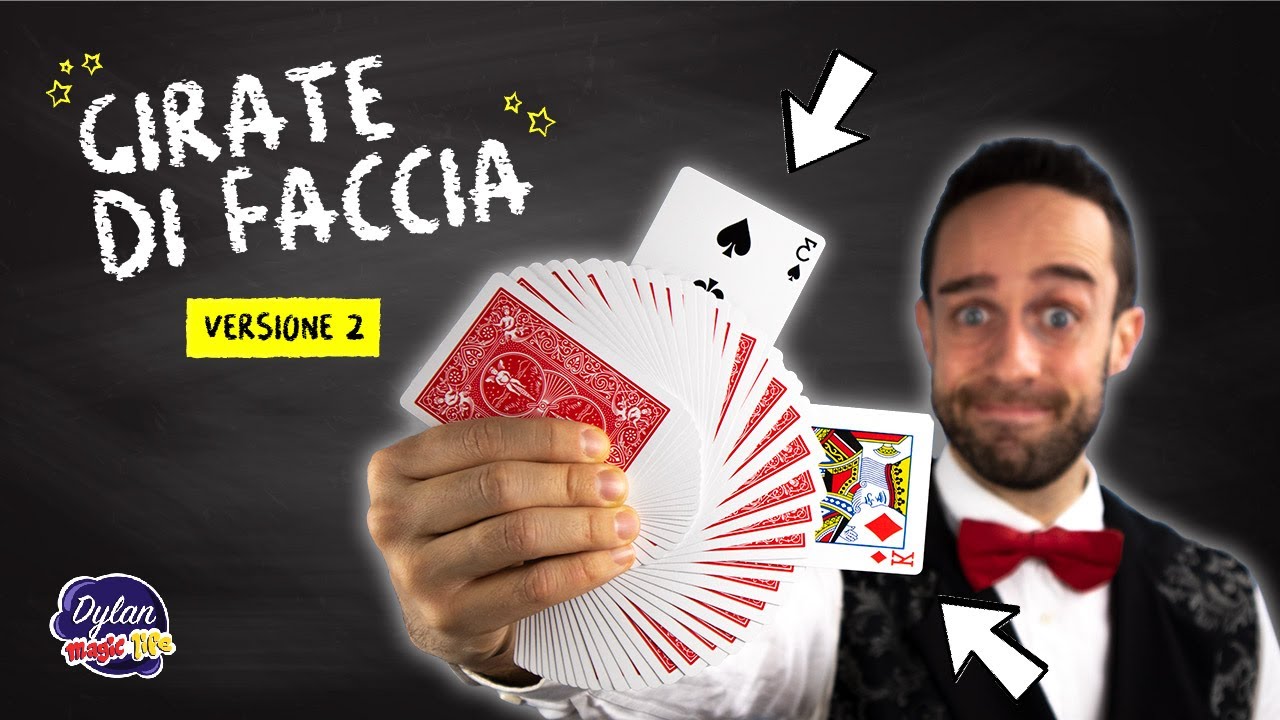 Come ritrovare due carte scelte girate nel mazzo di carte / TUTORIAL MAGIA FACILE