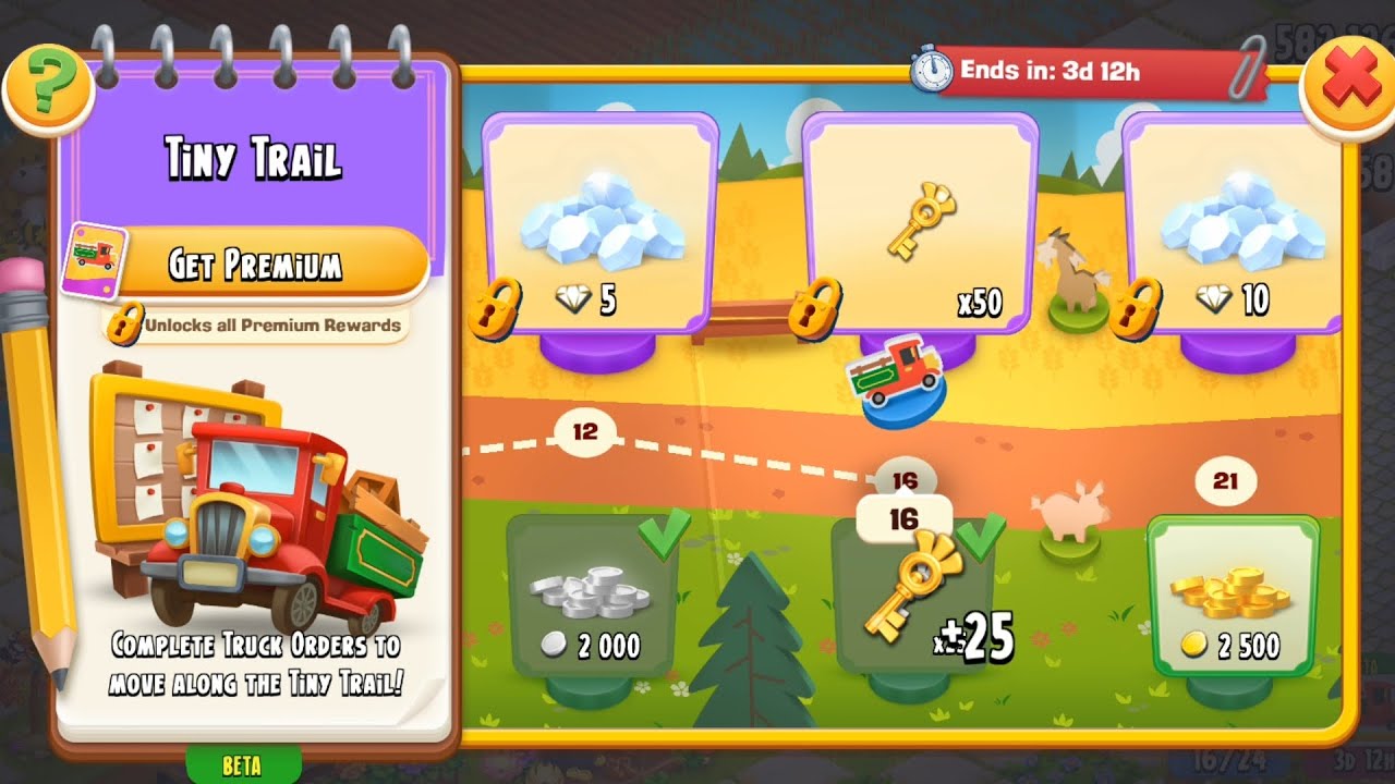 Gameplay | Hay Day New event Tiny Trail 🛻@hayday 