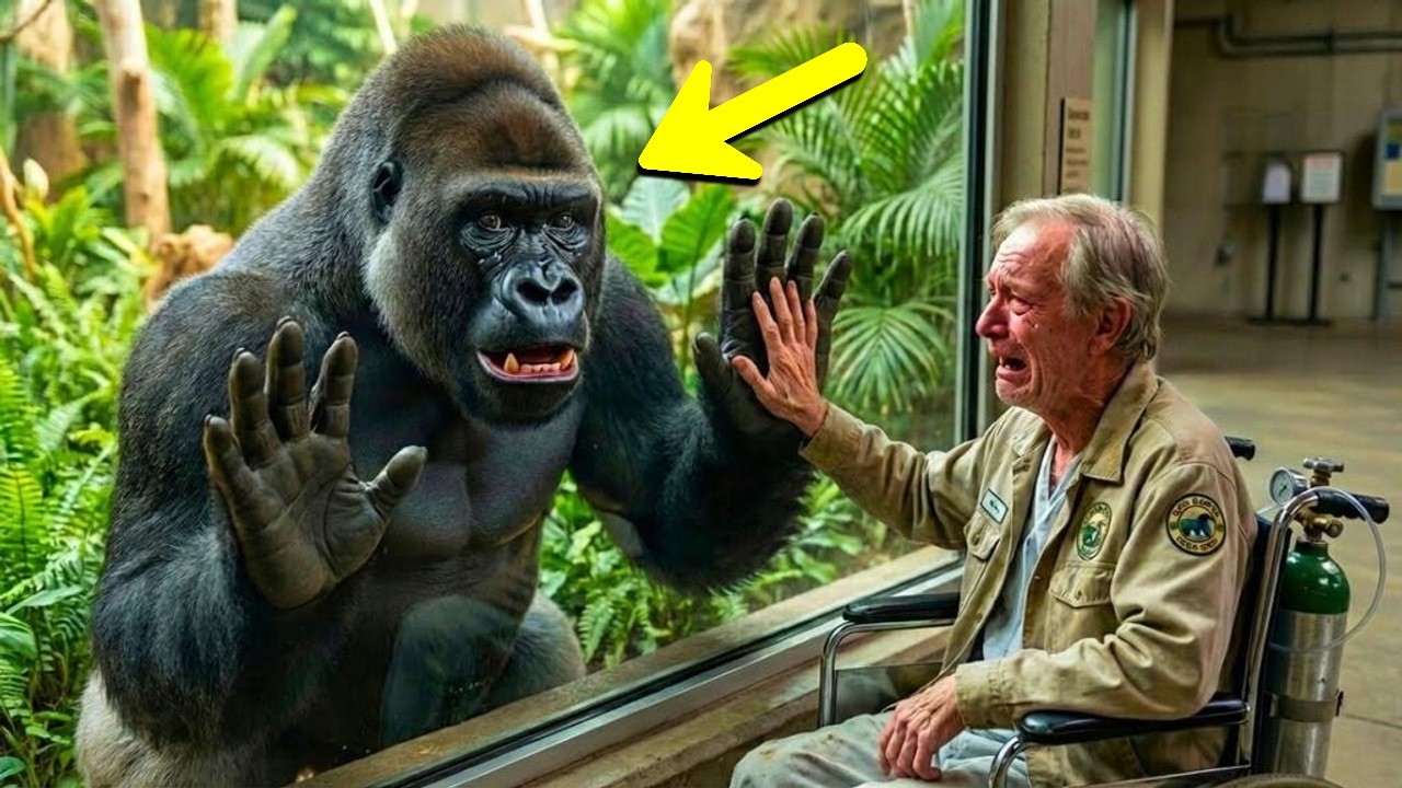 A haldokló gondozó könyörgött, hogy utoljára láthassa gorilláját - De az állatkert nemet mondott...