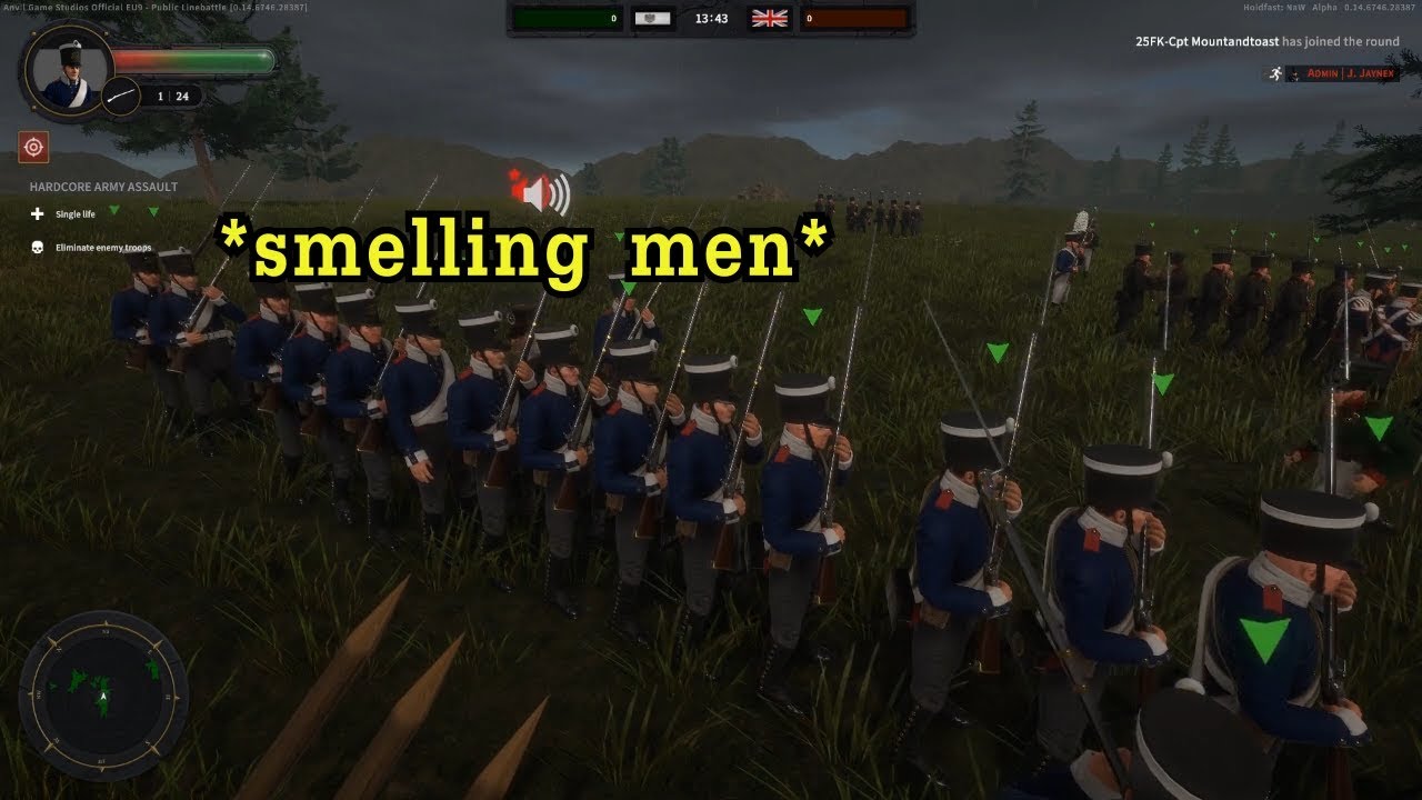Holdfast Nations at War shows the brutal reality of 19th century musket warfare...