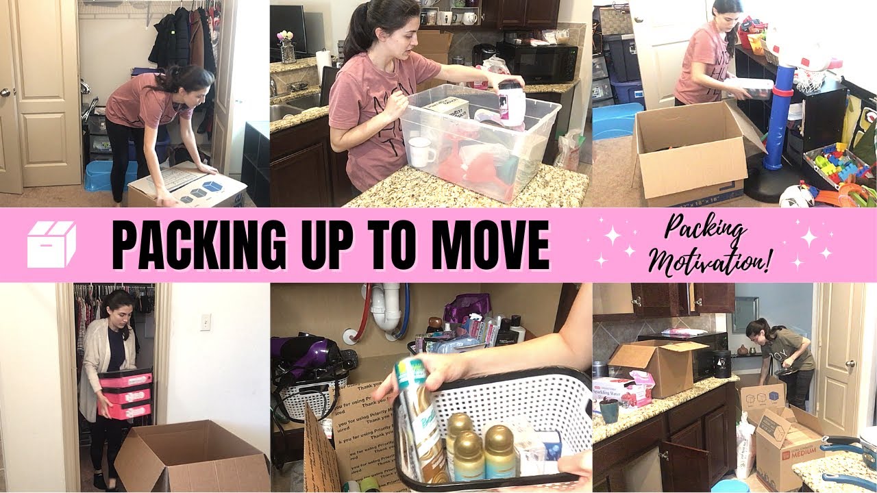 PACKING UP TO MOVE | PACKING MOTIVATION | PACK WITH ME