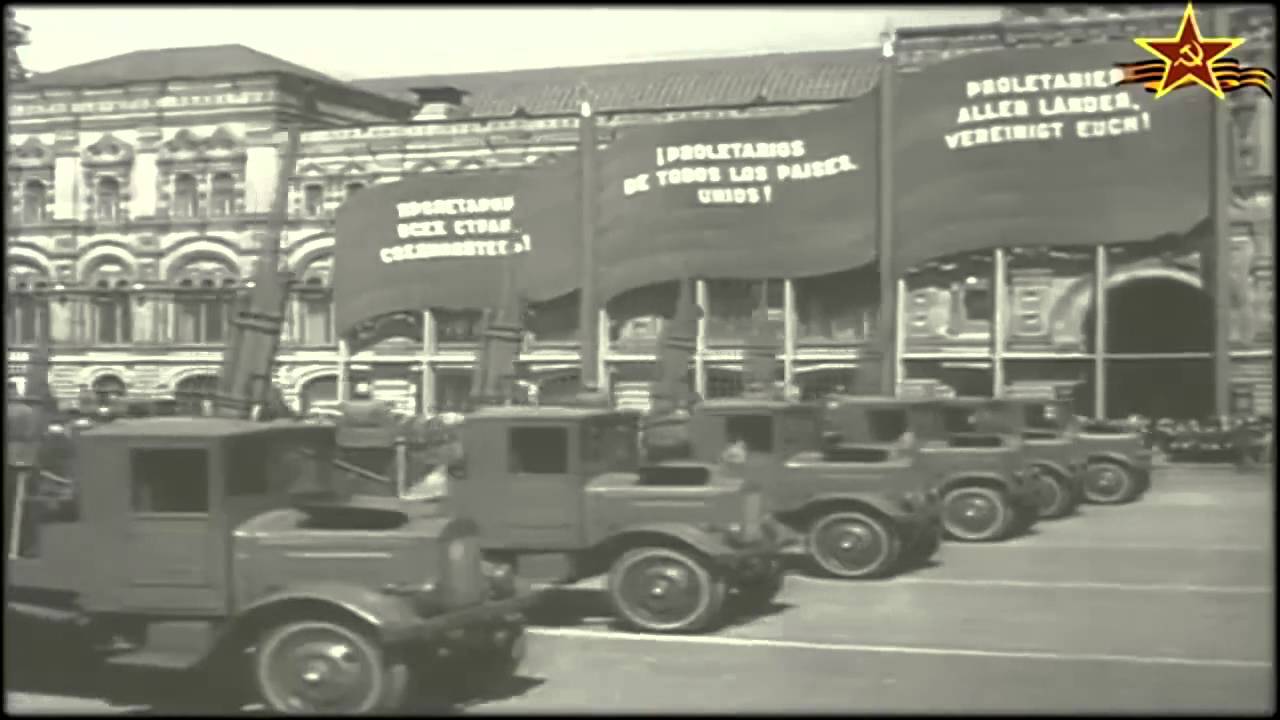 Sowjetunion Milit&auml;rparaden 1938-1940 Moskau Roter Platz