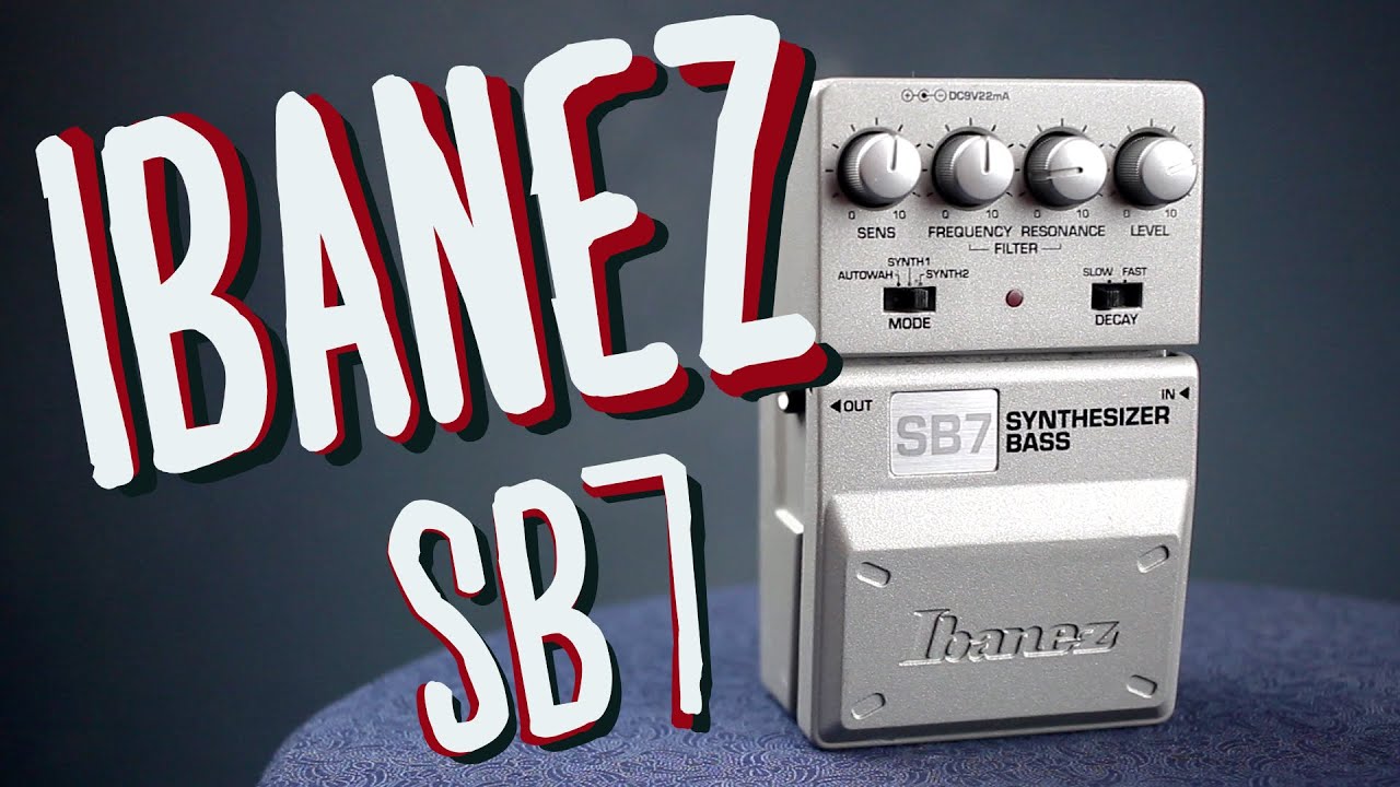 Ibanez SB7 Bass Synthesizer [Demo]