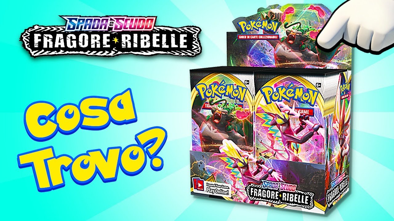 APRIAMO il NUOVO BOX FRAGORE RIBELLE! - Pokemon TCG