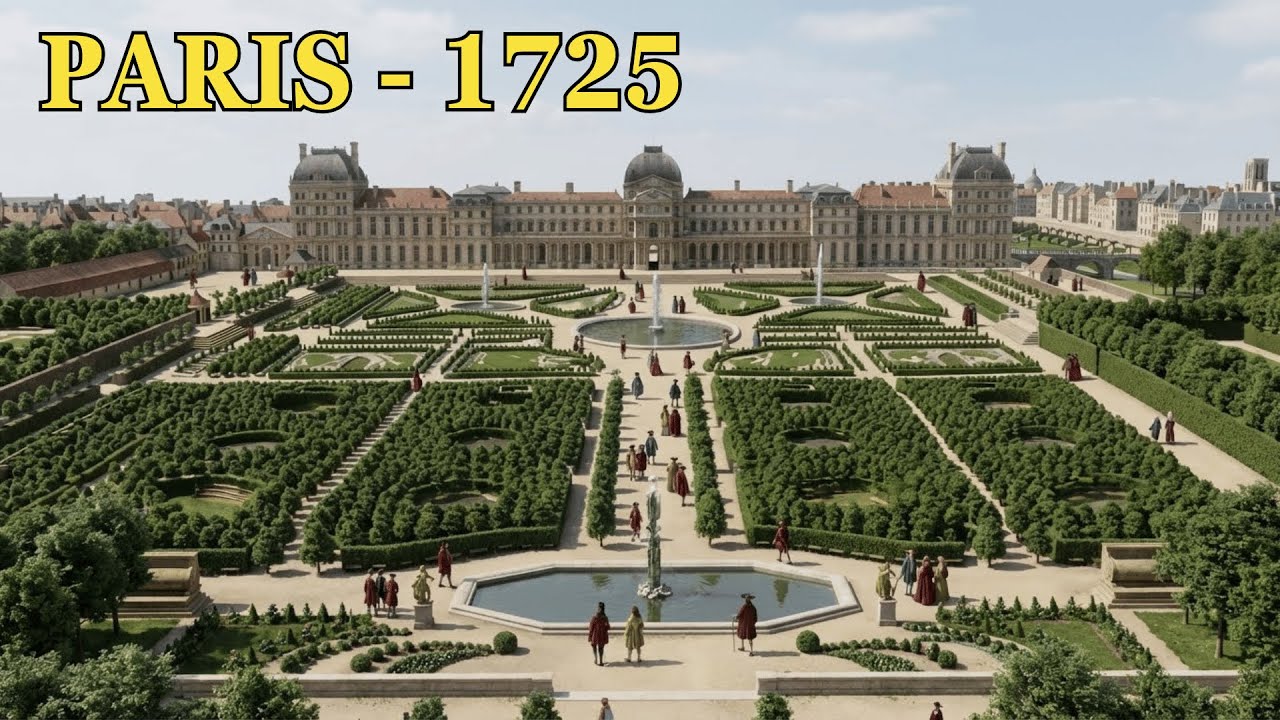 Paris 1725 (AI Reconstruction)