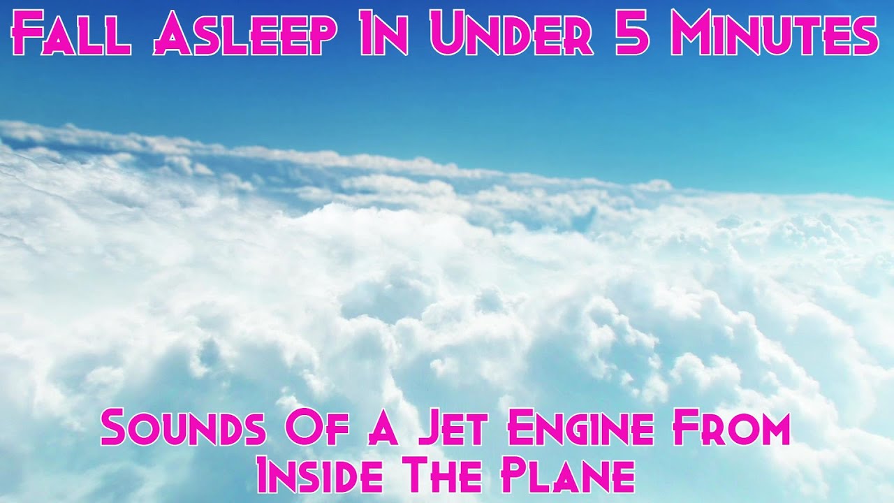 Come Fly With Us Cruising In A Jet 4 Hours Above the Clouds - Pink Noise For Sleep and Relaxation