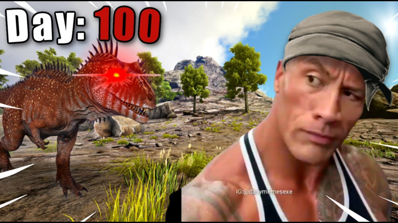 I literally Spent 100 DAYS in ARK: Survival Evolved!!!