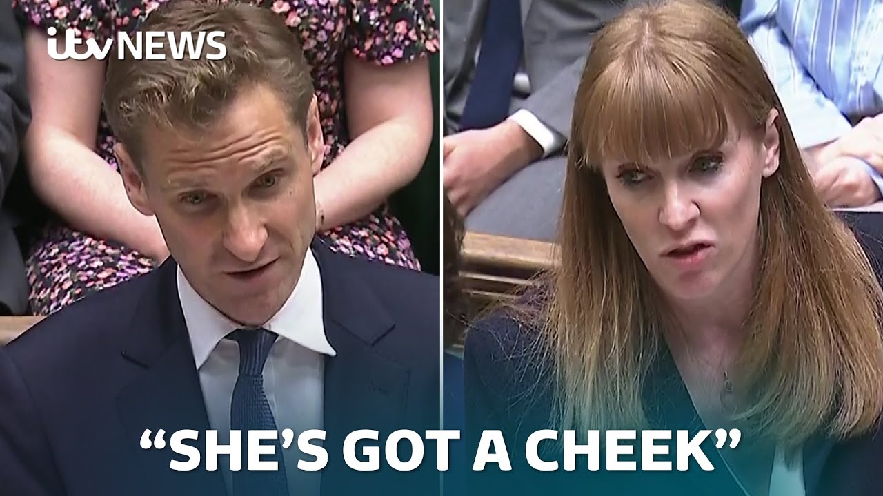 Clashes over migration and grooming gangs as Angela Rayner takes on Chris Philp at PMQs | ITV News