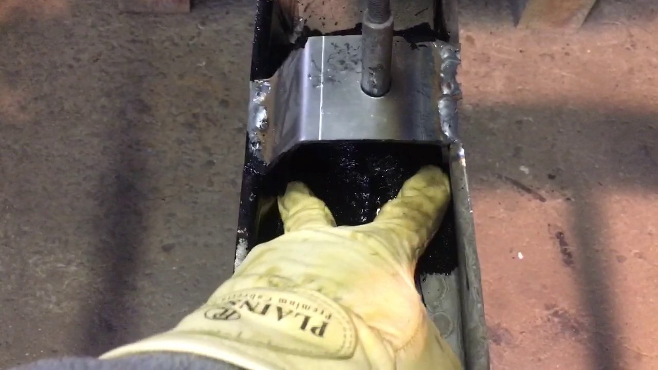 1973 Triumph TR6 Frame Repair - reinforcement plates and differential