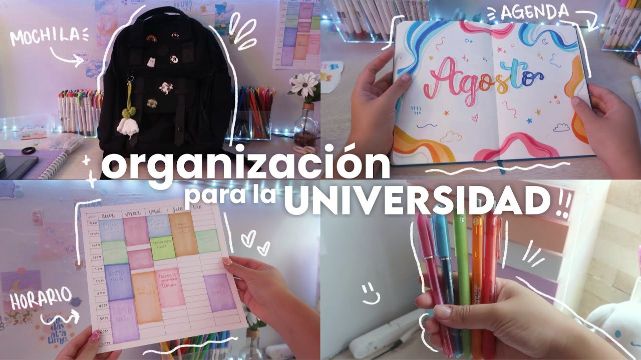 Organizaci&oacute;n REGRESO A CLASES / nuevo semestre 📚✨