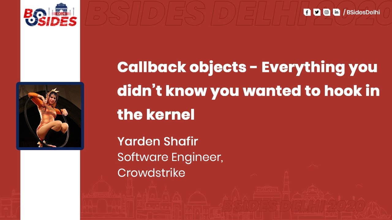 Callback objects | Yarden Shafir | BSides Delhi 2020