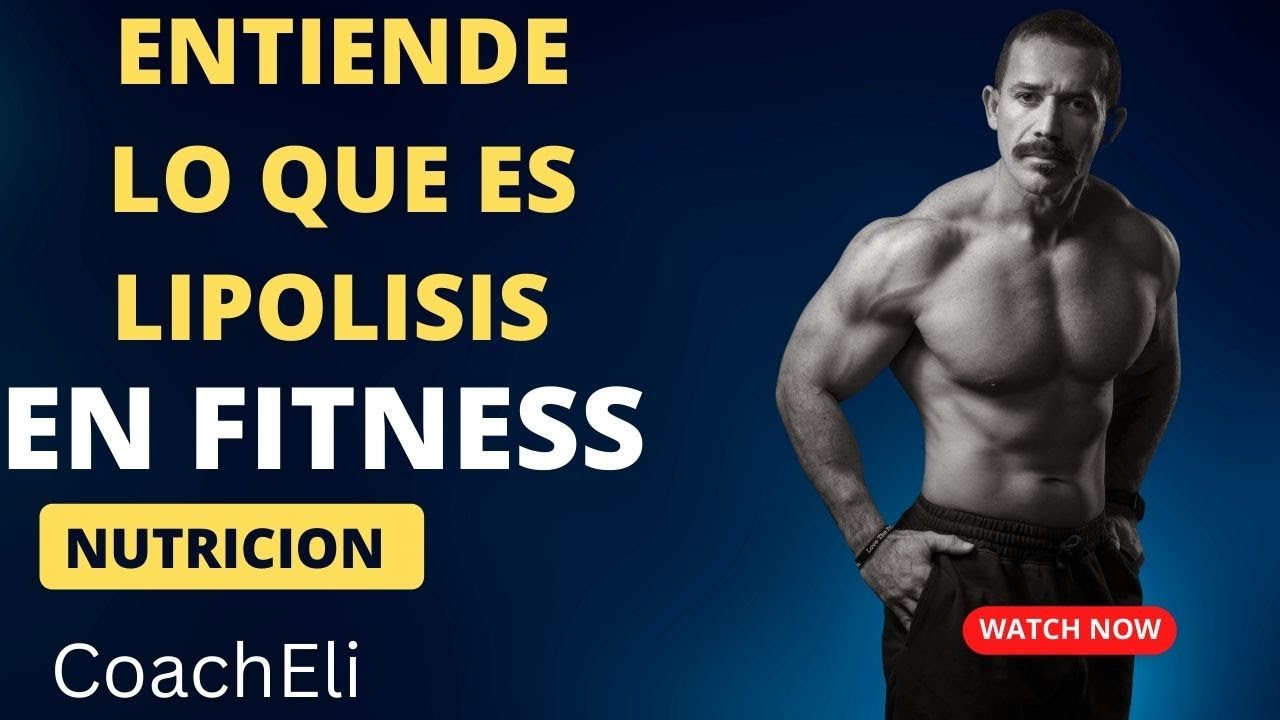 Entiende un poco de LIPOLISiS para bajar grasa