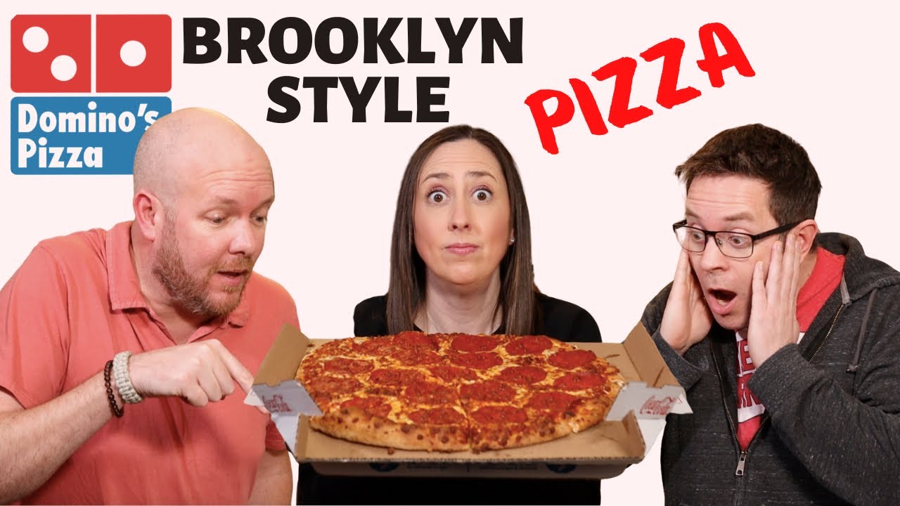 Domino's Brooklyn Style Pizza Tasting & Review