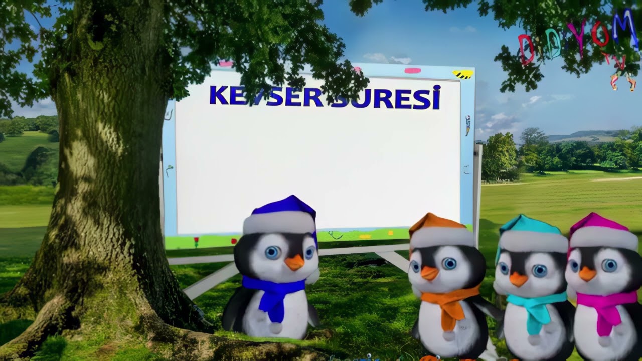 Penguenlerle Kevser Suresi &Ouml;ğren🐧🌟 &Ccedil;ocuklar İ&ccedil;in Kevser Suresi | İnna Atayna Suresi
