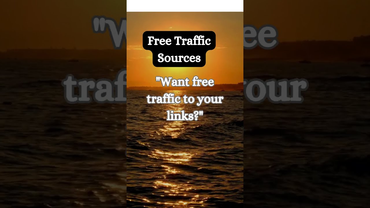 Free Traffic Sources  