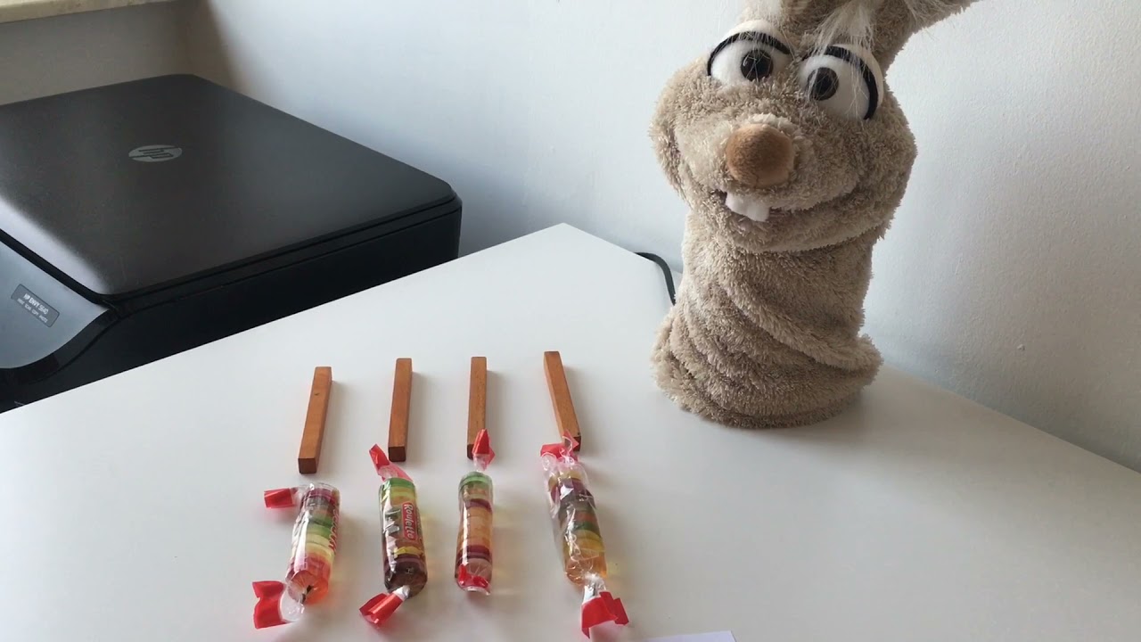 Happy révise les soustractions.