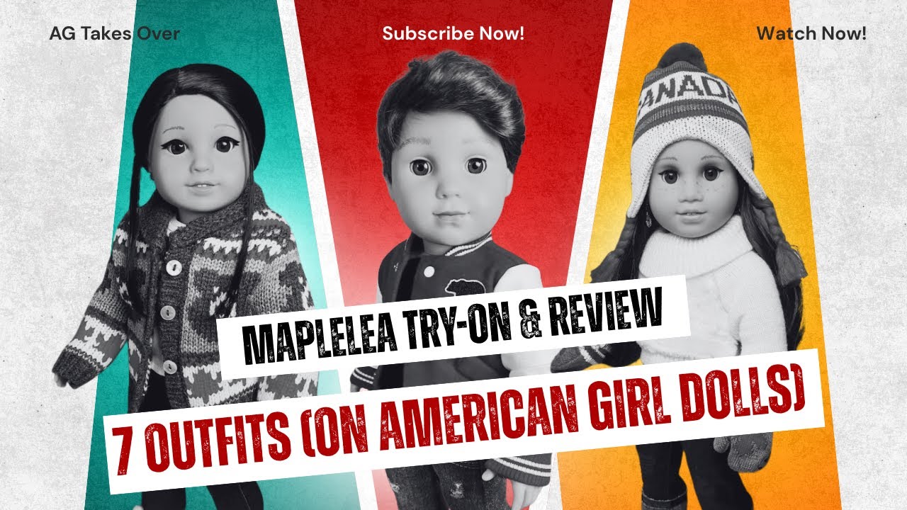 Maplelea Try on and Review SEVEN Outfits