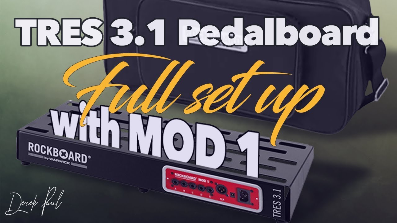 Сборка педалборда Tres 3.1 | Rockboard plus MOD 1 patchbay