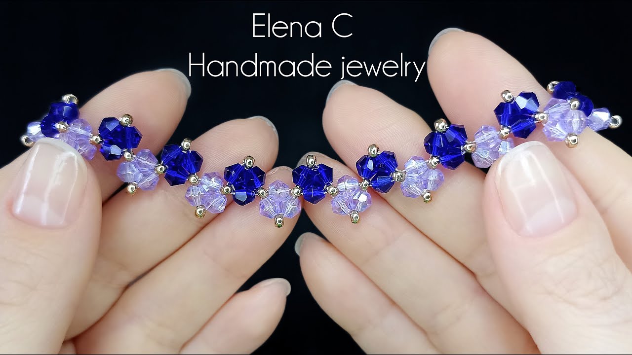 Очень Простой Браслет из бусин и бисера своими руками Very Easy Beautiful Beaded Bracelet Handmade