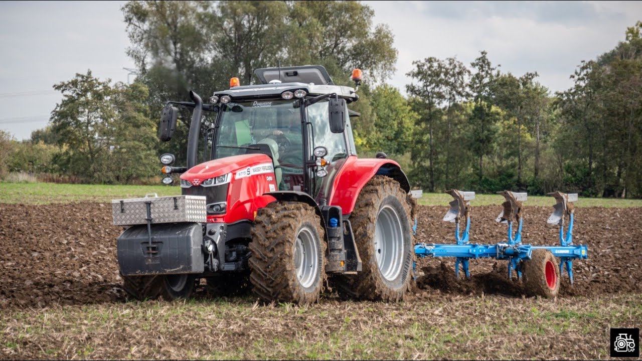 Labour 2020 - Massey Ferguson 6715- Lemken 5 corps - Ets Florimond Desprez