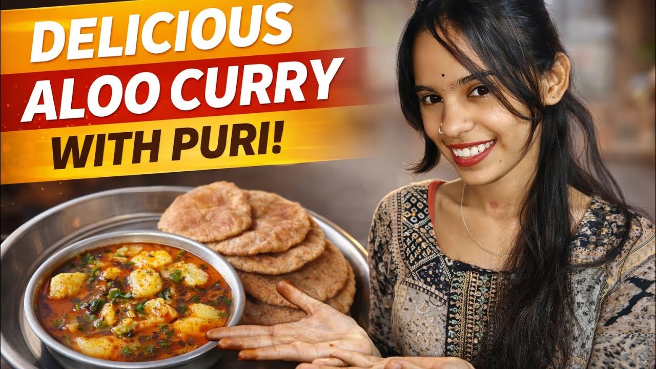 सौप प्राक्कारची उपासची बटाटा भाजी आणि सीनगाडl चा पूरी 10 मिनटआत तैयार।।