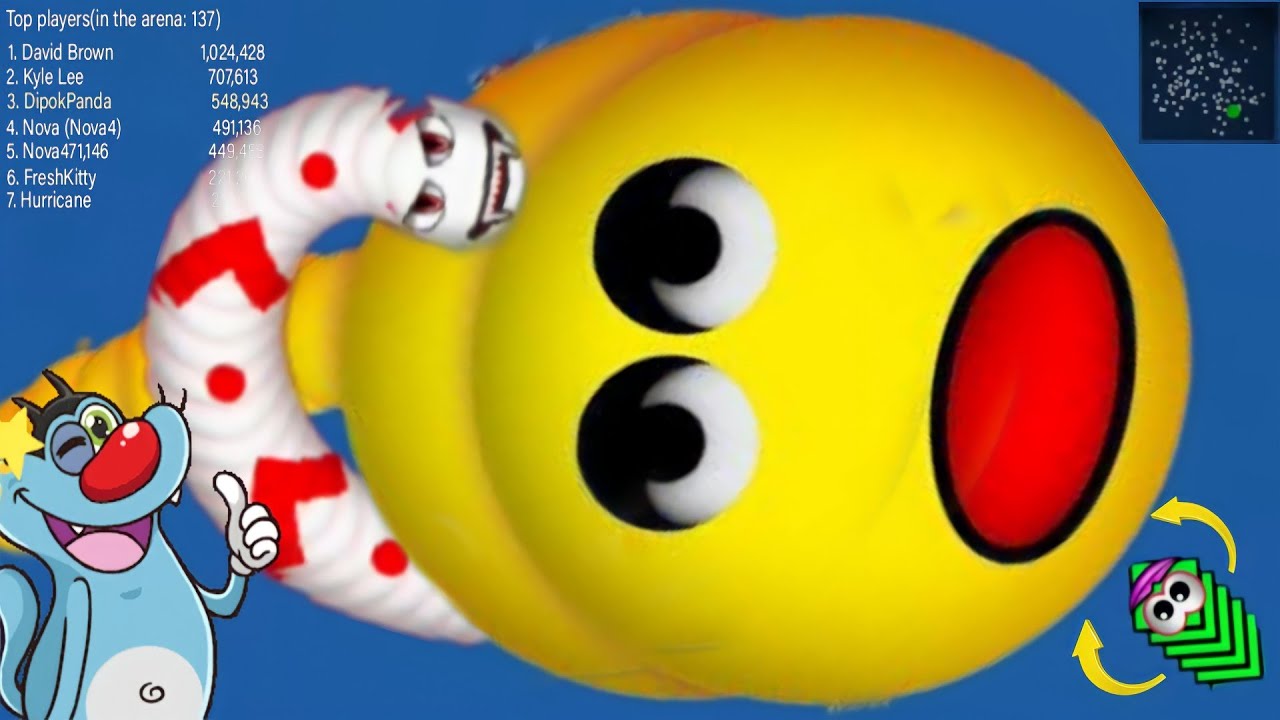 Worms zone.io / Saamp Wala game / Snake Game / Pro Worms / oggy Game / 