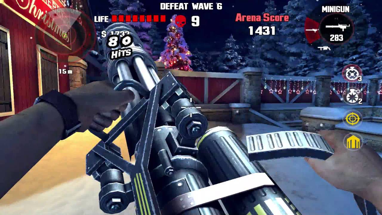 Dead Trigger 1 Arena Live Stream Bloody Xmas Nvidia Shield Tablet