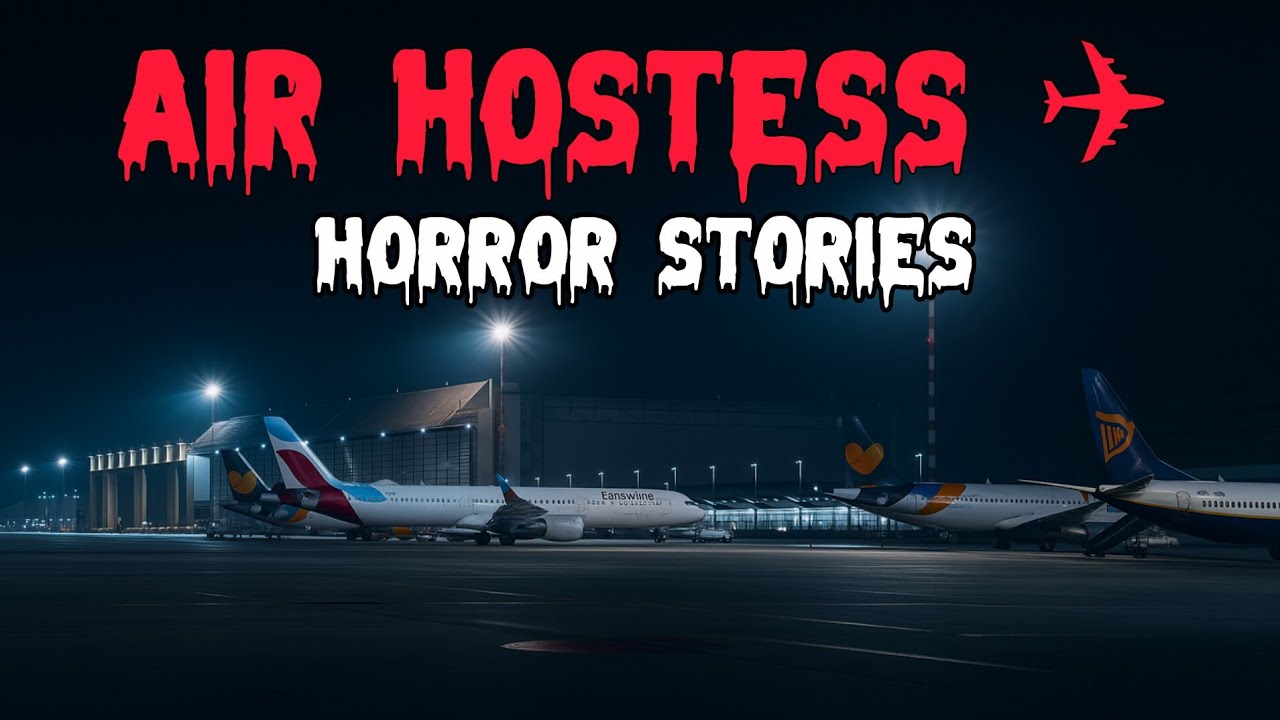8 True Air Hostess Horror Stories for Sleep | Terrifying Encounters in the Sky | Mr Dreadveil |