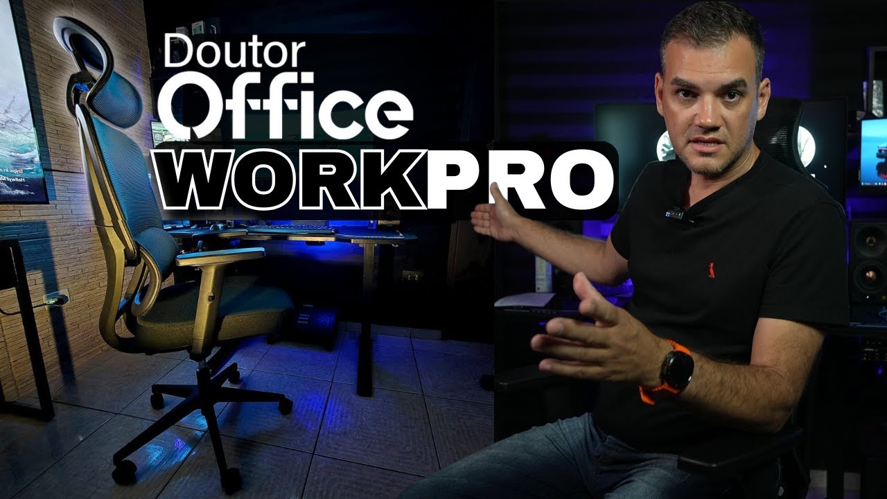Dr. Office WORK PRO Primeiras Impress&otilde;es da Cadeira com Pre&ccedil;o Acess&iacute;vel @terabyteshop
