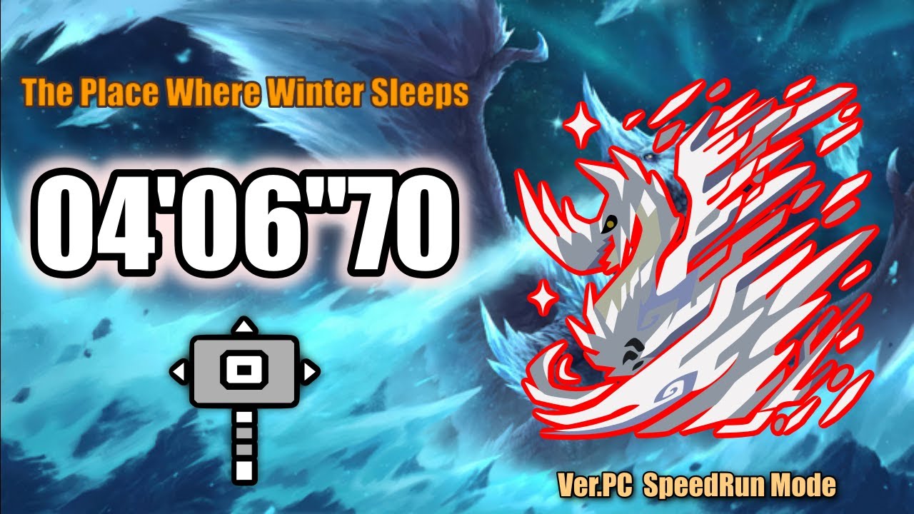 [MHWI:PC] Arch Tempered Velkhana / Hammer 4'06