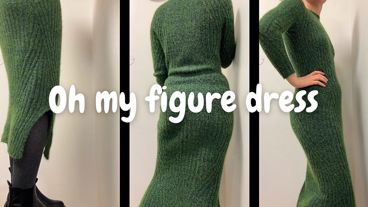 Look, I knitted a dress!