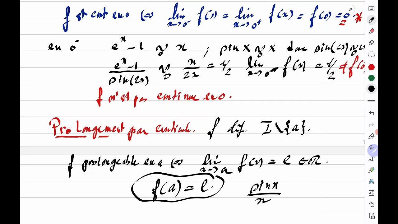 Continuité , TVI  , revision CC2