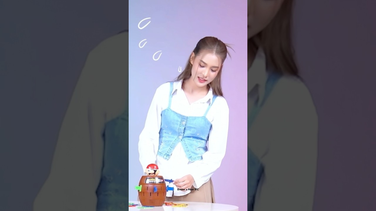 Even when playing games, still this adorable.💜🥴#nearinthira