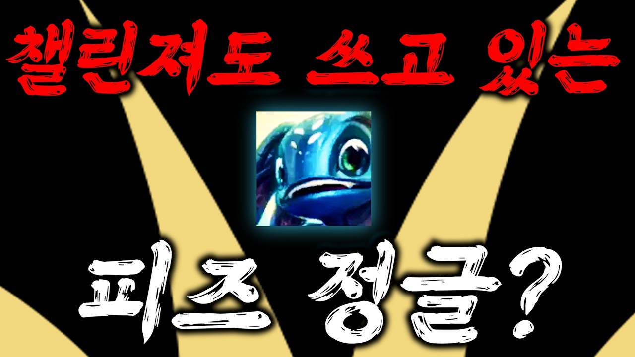 챌린져도 쓰고 있는 피즈 정글?