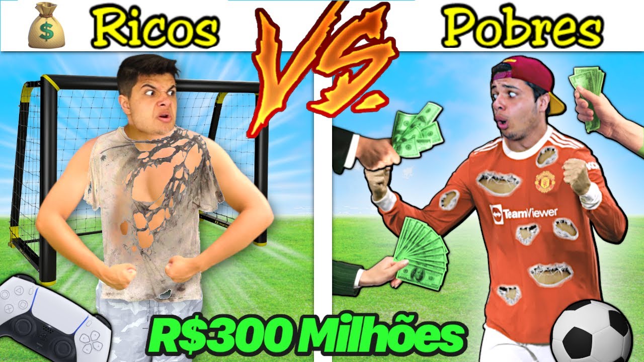 MENINO POBRE VIROU DONO DE UM TIME COM MUITO DINHEIRO NO FIFA  - RICOS VS POBRES #86