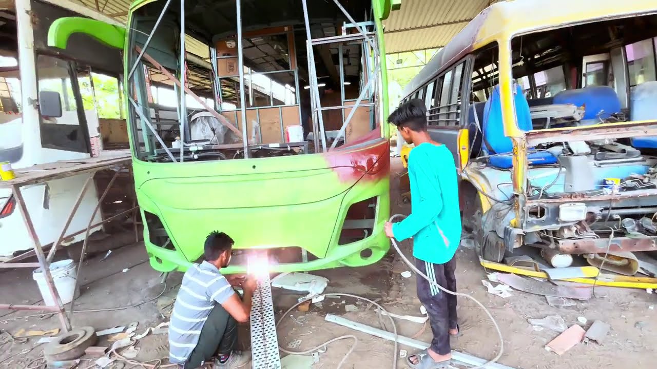 New bus manufacturer by new Krishna coach /surat,gujrat / india's luxury bus manufacturer