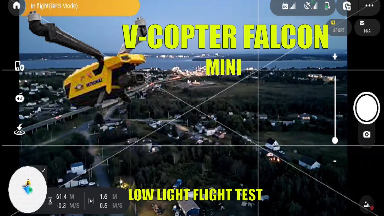 V copter Falcon Mini Low Light Flight