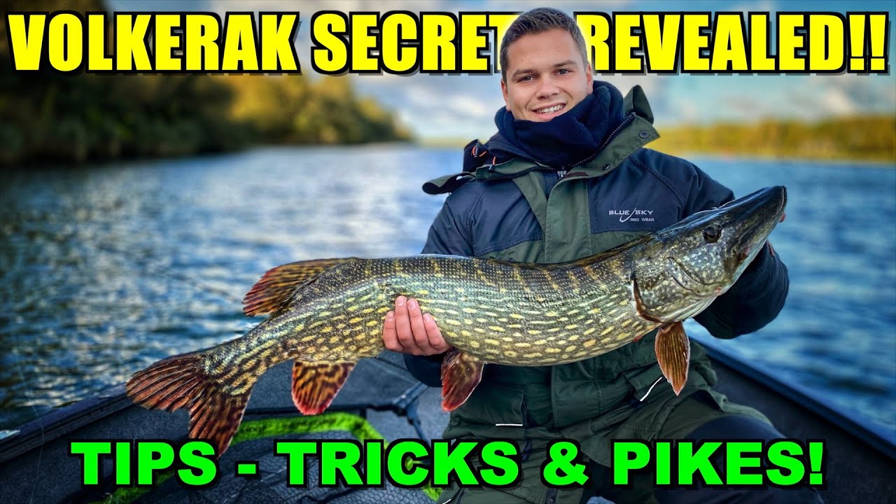 Tips & Tricks for pike fishing on the Volkerak!!! 🎣 💪🏻 (🇺🇸 English subtitles)