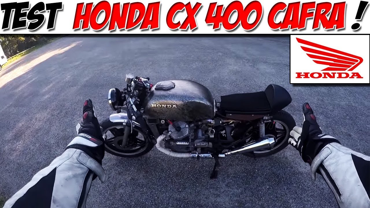 #MotoVlog 13 : TEST HONDA CX 400 CAFRA / OLD SCHOOL STYLE