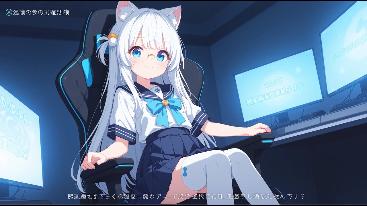 stream antes de dormir  con lumia sama